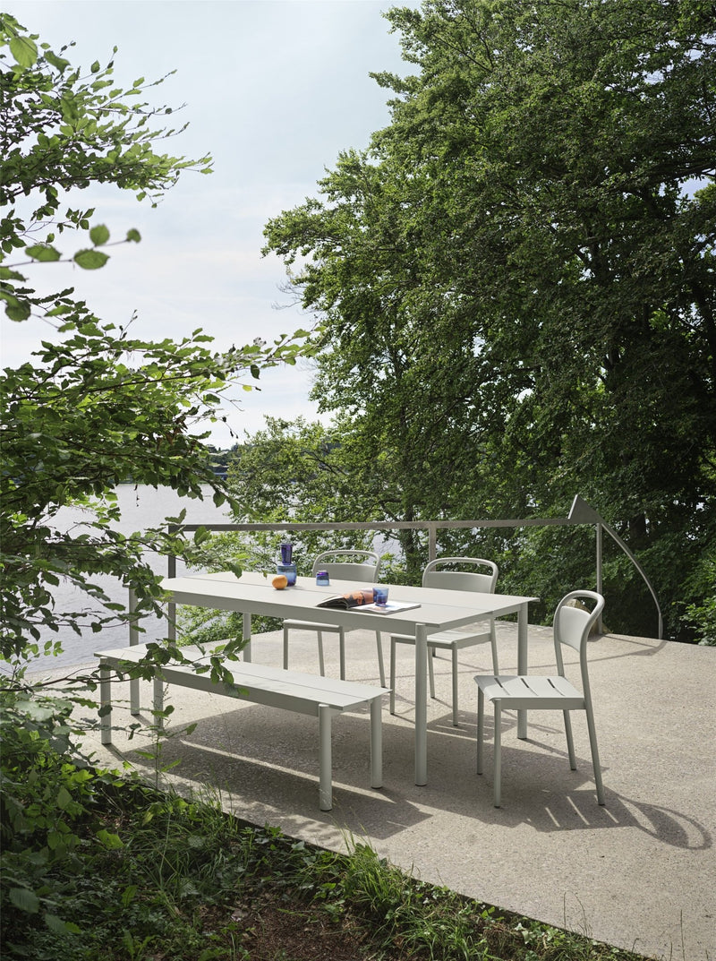 Linear Steel Side Chair - Muuto - Chairs - Black - HORNE