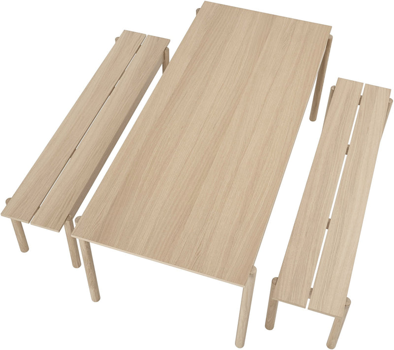 Linear Wood Table - Muuto - Tables + Desks - Medium - HORNE
