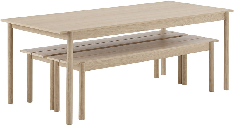Linear Wood Table - Muuto - Tables + Desks - Medium - HORNE
