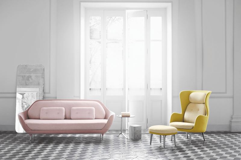 Little Friend™ Adjustable Table - Fritz Hansen - Tables + Desks - Black Laminate - Black - HORNE