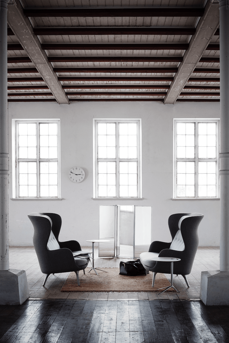 Little Friend™ Adjustable Table - Fritz Hansen - Tables + Desks - Black Laminate - Black - HORNE