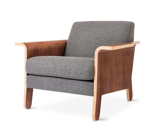 Lodge Chair - Gus* Modern - Chairs - Andorra Pewter - HORNE