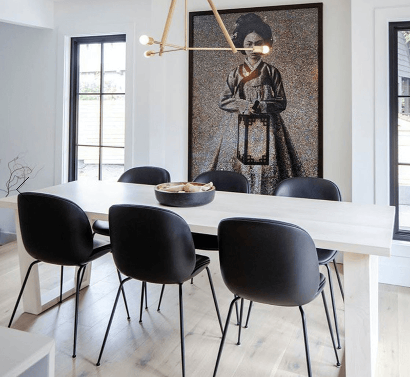 Lodge Chandelier Three - Workstead - Chandeliers - Natural Oak - Hewn Brass - HORNE