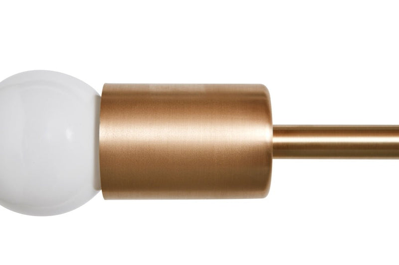 Lodge Chandelier Two - Workstead - Chandeliers - Natural Oak - Hewn Brass - HORNE