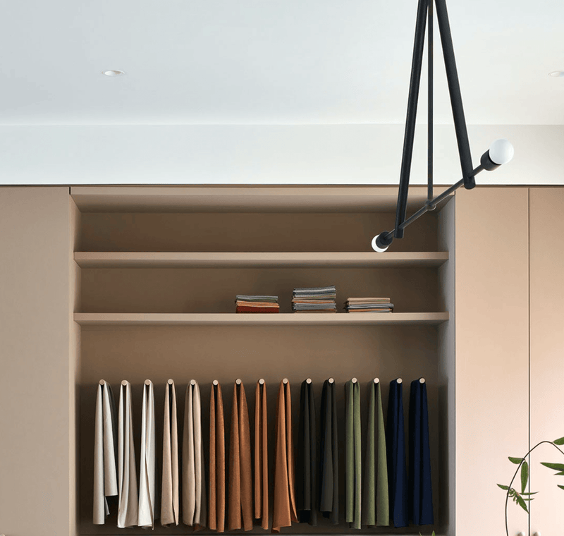 Lodge Chandelier Two - Workstead - Chandeliers - Natural Oak - Hewn Brass - HORNE