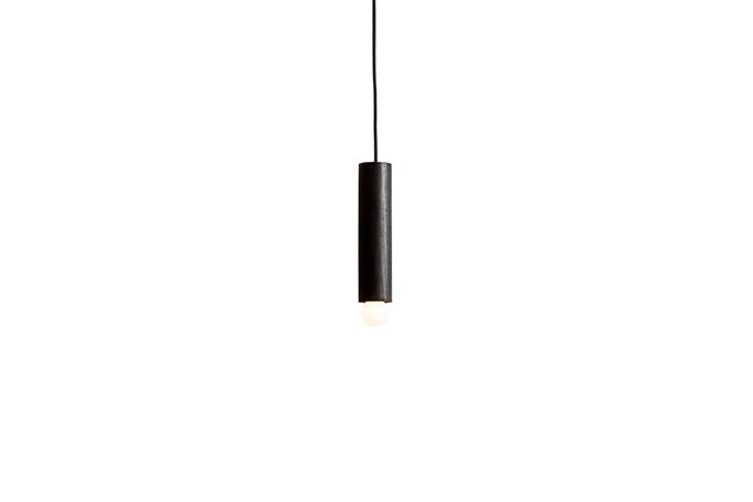 Lodge Cord Pendant - Workstead - Pendants - Small - Hewn Brass - Natural Oak - HORNE