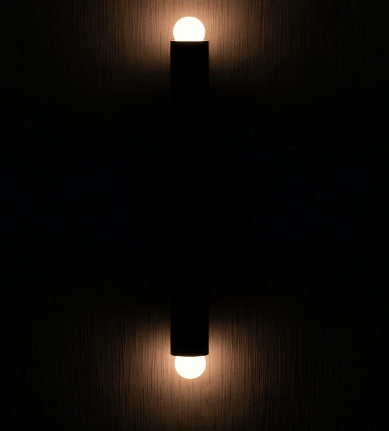 Lodge Linear ADA Sconce - Workstead - Wall Sconces - Natural Oak - Hewn Brass - HORNE