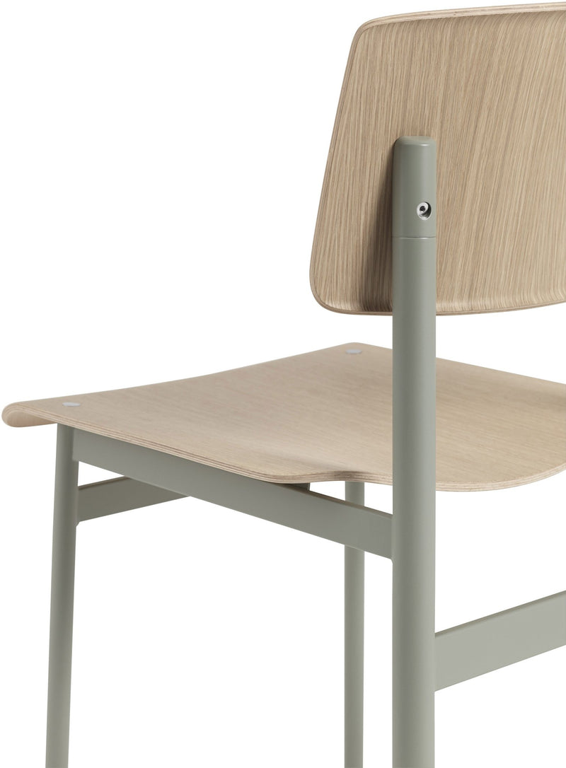 Loft Chair - Muuto - Chairs - Black Frame & Oak Seat - HORNE