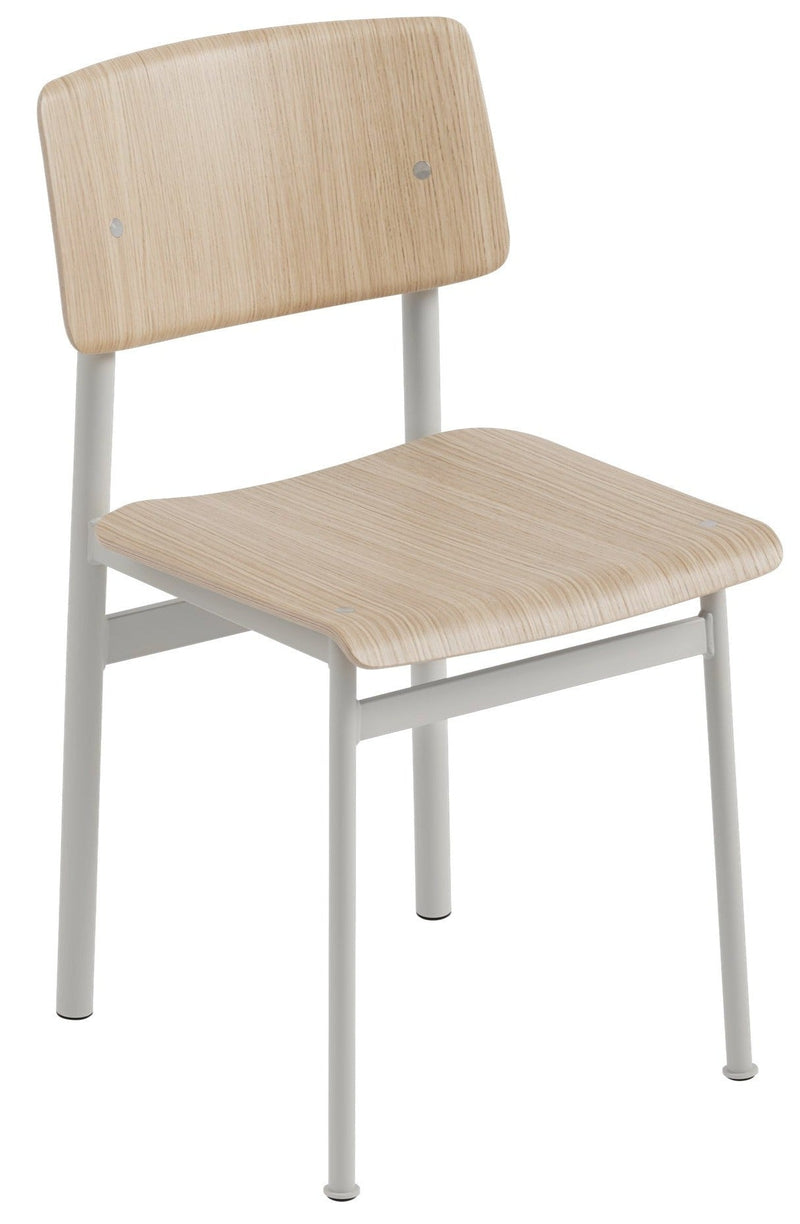 Loft Chair - Muuto - Chairs - Black Frame & Oak Seat - HORNE