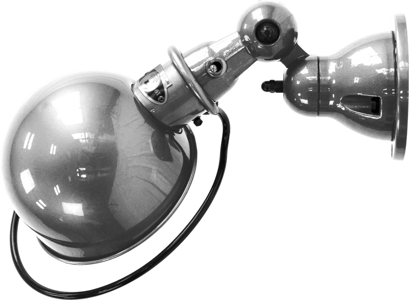 Loft Wall Sconce - D1000X - Glossy Finish - Jielde - Wall Sconces - No Switch - Fuschia - RAL4008 - HORNE