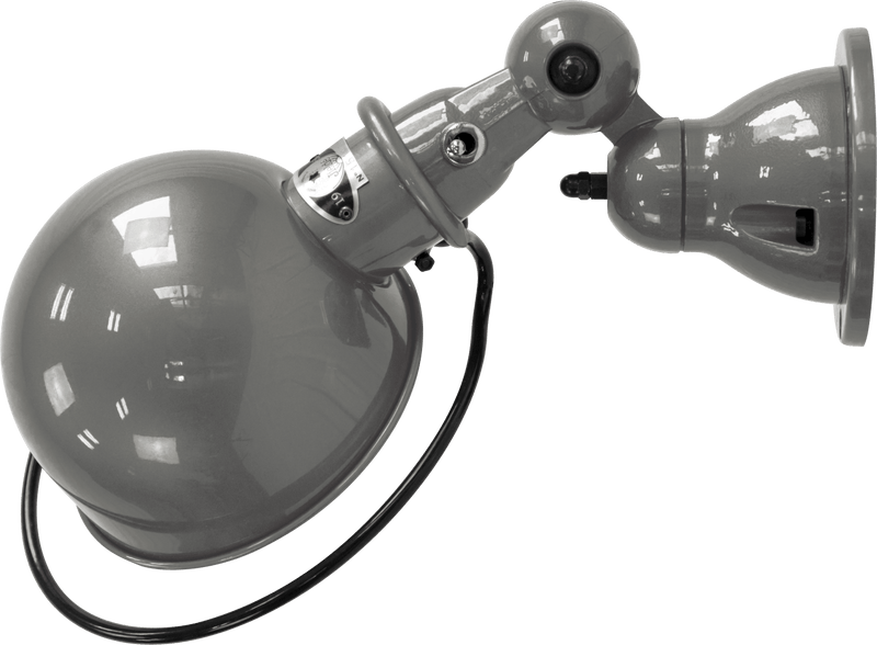 Loft Wall Sconce - D1000X - Glossy Finish - Jielde - Wall Sconces - No Switch - Fuschia - RAL4008 - HORNE