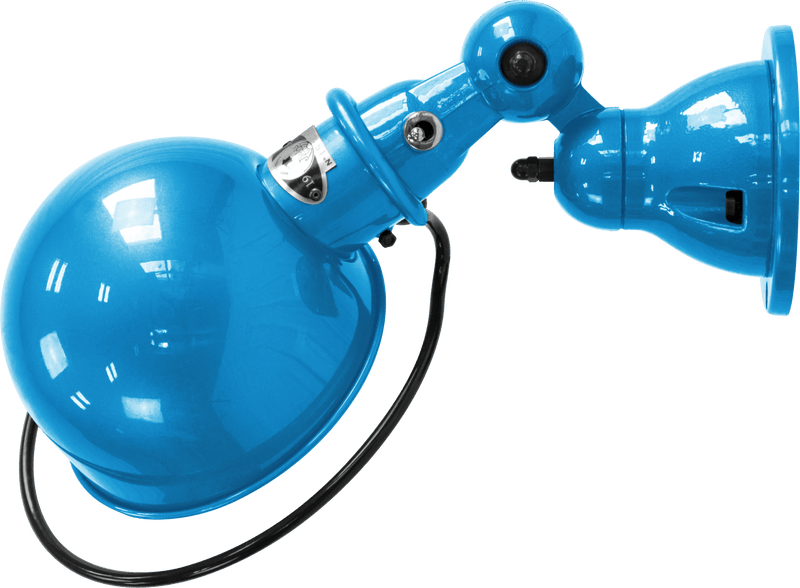 Loft Wall Sconce - D1000X - Glossy Finish - Jielde - Wall Sconces - No Switch - Fuschia - RAL4008 - HORNE