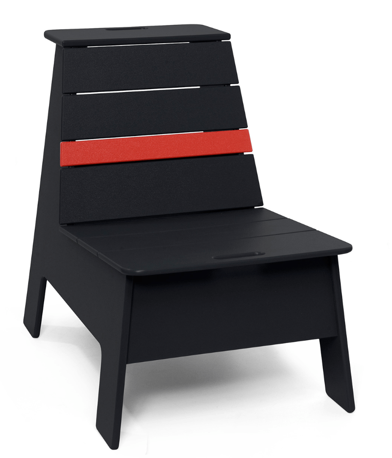 Loll Racer Lounge Chair - Loll Designs - Outdoor Furniture - Black - HORNE