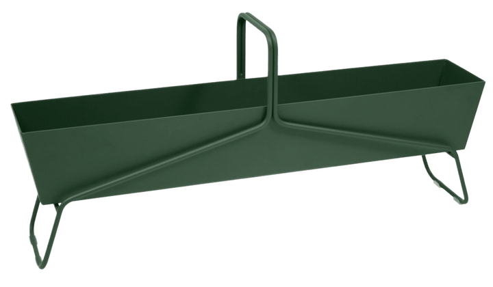 Long Basket Planter - Fermob - Outdoor Furniture - Cedar Green - HORNE