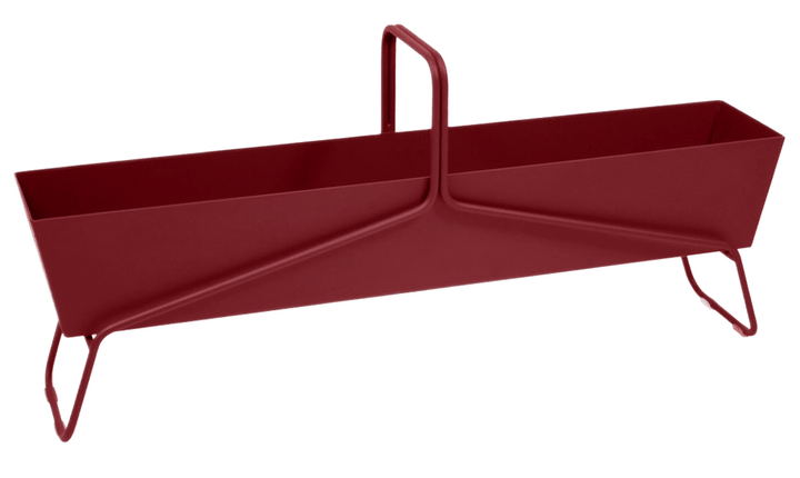 Long Basket Planter - Fermob - Outdoor Furniture - Chili Red - HORNE