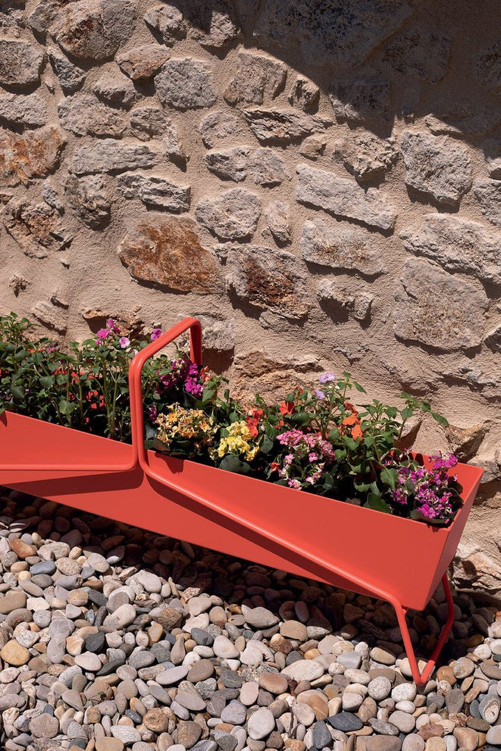 Long Basket Planter - Fermob - Outdoor Furniture - Red Ochre - HORNE