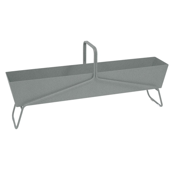 Long Basket Planter - Fermob - Outdoor Furniture - Lapilli Grey - HORNE