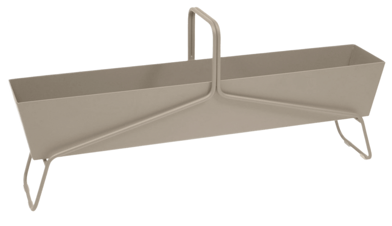 Long Basket Planter - Fermob - Outdoor Furniture - Acapulco Blue - HORNE