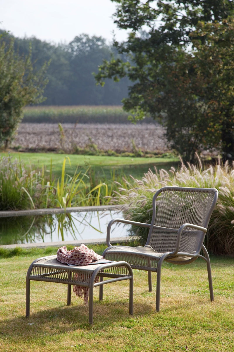 Loop Footrest - Vincent Sheppard - Outdoor Furniture - Black - HORNE