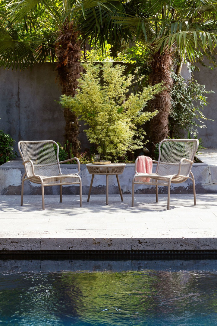 Loop Side Table - Vincent Sheppard - Outdoor Furniture - Indigo - HORNE