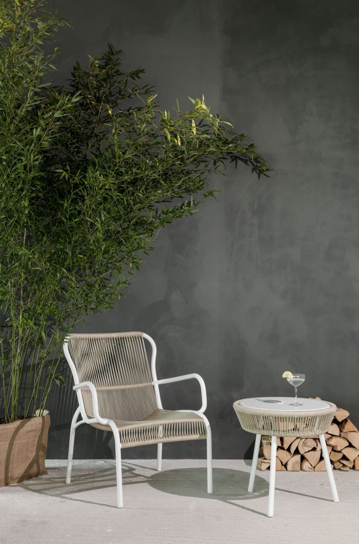 Loop Side Table - Vincent Sheppard - Outdoor Furniture - Indigo - HORNE