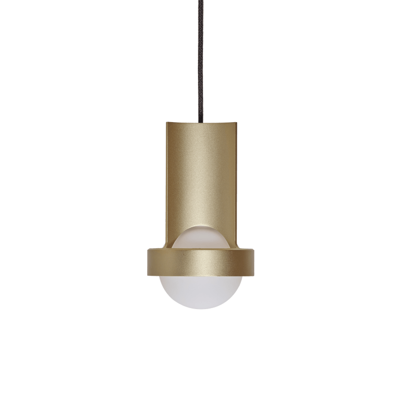 Loop Single Pendant w/ Sphere III Bulb - Tala - Dark Grey - HORNE
