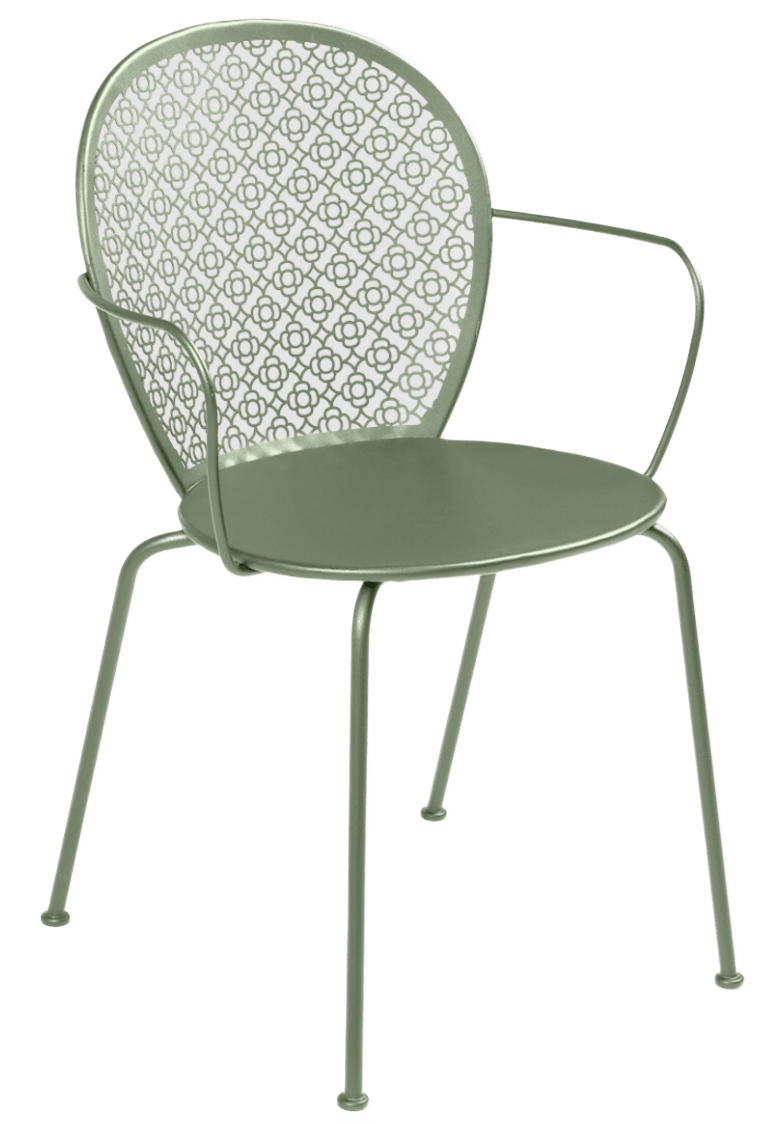 Lorette Armchair - Set of 2 - Fermob - Outdoor Furniture - Liquorice - HORNE