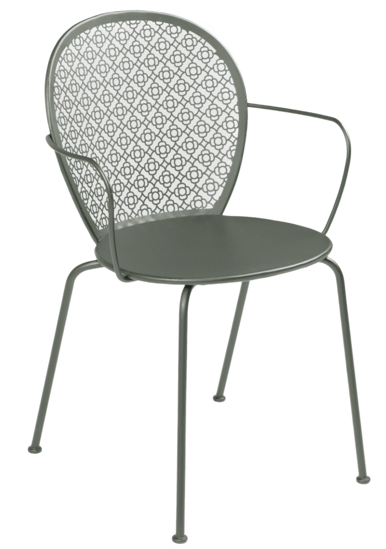 Lorette Armchair - Set of 2 - Fermob - Outdoor Furniture - Liquorice - HORNE
