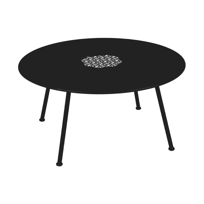 Lorette Low Table - Fermob - Outdoor Furniture - Lapilli Grey - HORNE