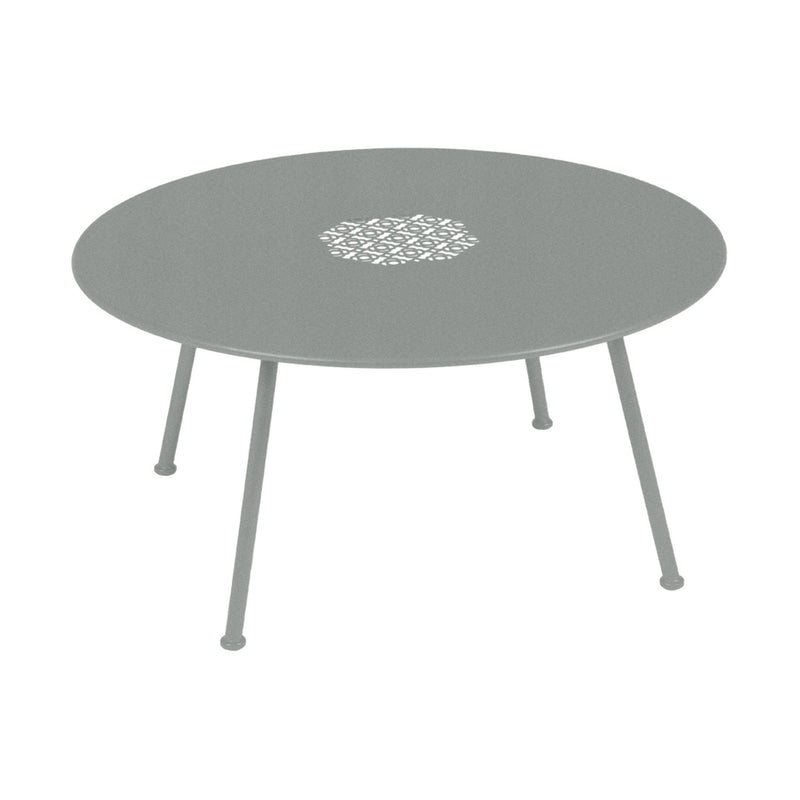 Lorette Low Table - Fermob - Outdoor Furniture - Lapilli Grey - HORNE