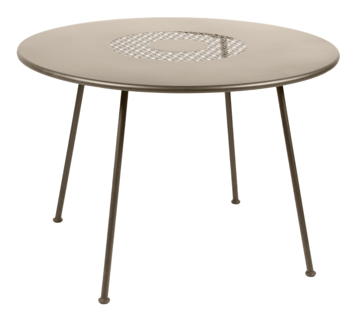 Lorette Round Table 43" - Fermob - Outdoor Furniture - Nutmeg - HORNE