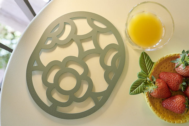 Lorette Trivet - Fermob - Outdoor Accessories - Clay Grey - HORNE