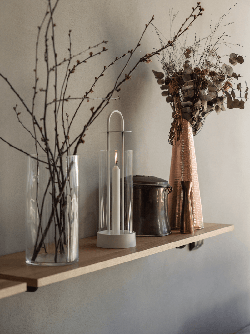 Lotus Lantern - Design House Stockholm - Candle Holders - White - HORNE