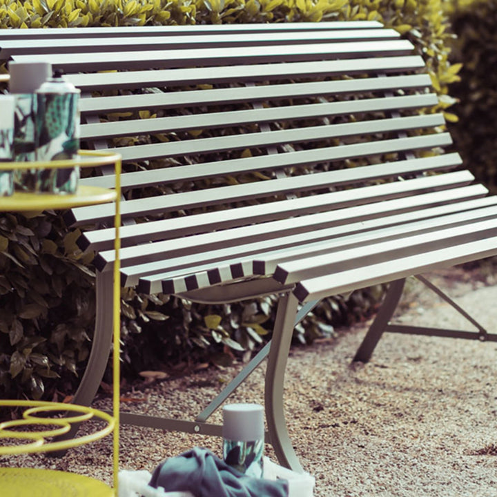Louisiane 60" Bench - Fermob - Outdoor Furniture - Lapilli Grey - HORNE