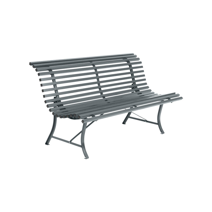 Louisiane 60" Bench - Fermob - Outdoor Furniture - Storm Grey - HORNE