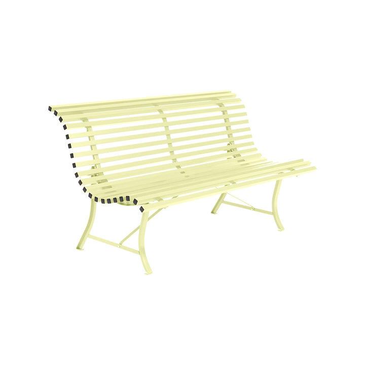 Louisiane 60" Bench - Fermob - Outdoor Furniture - Frosted Lemon - HORNE