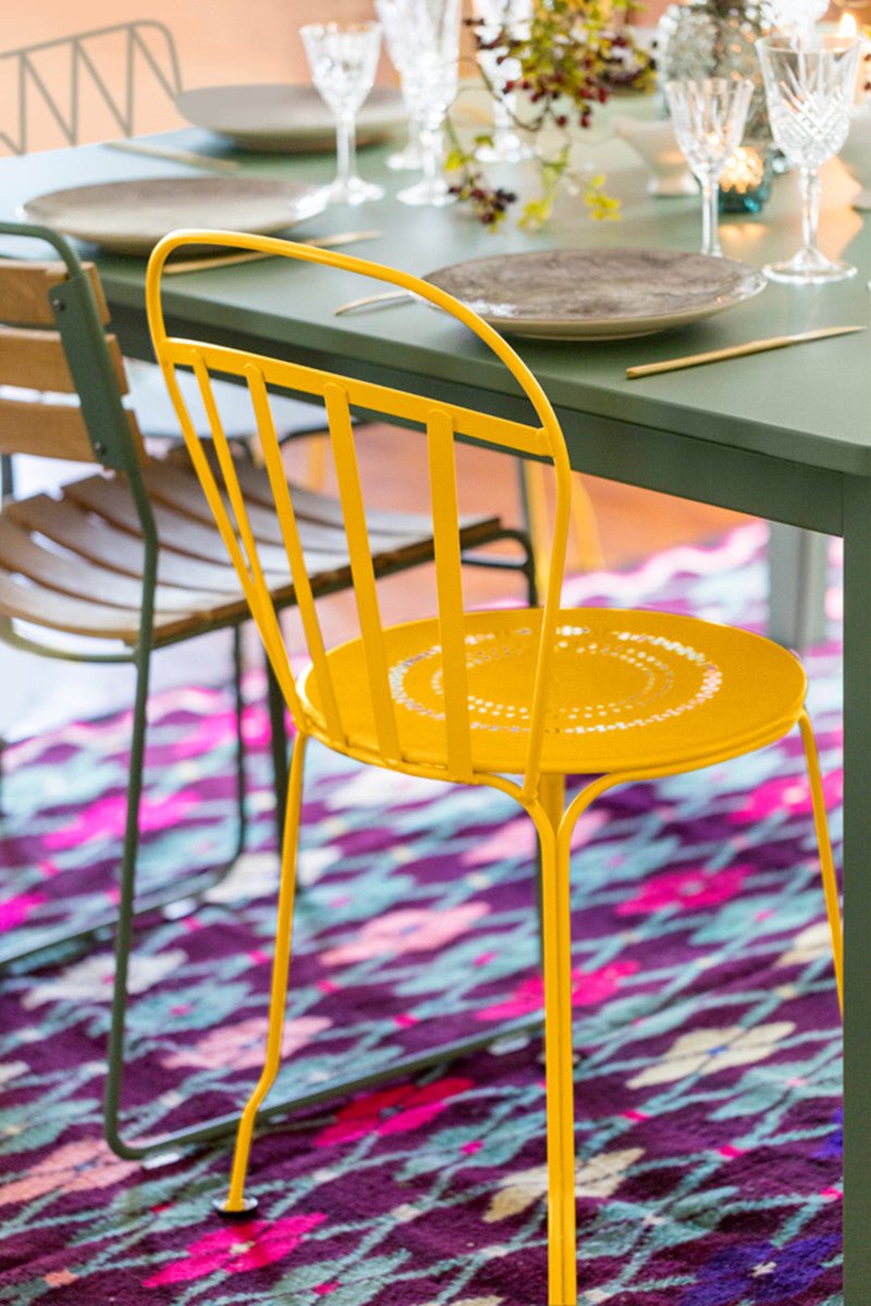 Louvre Chair - Set of 2 - Fermob - Outdoor Furniture - Black Cherry - HORNE