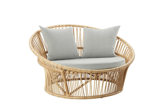 Love Nest - Sika Design - Chairs - Natural - Sunbrella Sailcloth Seagull - HORNE