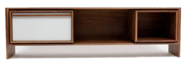 Low Unit - Artless - Sideboards + Cabinets - Medium - Grey Lacquer - HORNE