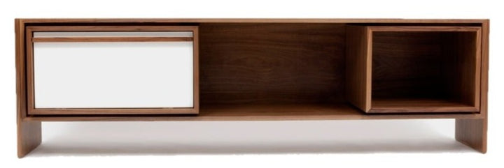 Low Unit - Artless - Sideboards + Cabinets - Medium - White Lacquer - HORNE