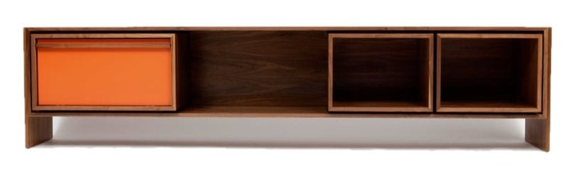 Low Unit - Artless - Sideboards + Cabinets - Medium - Orange Lacquer - HORNE