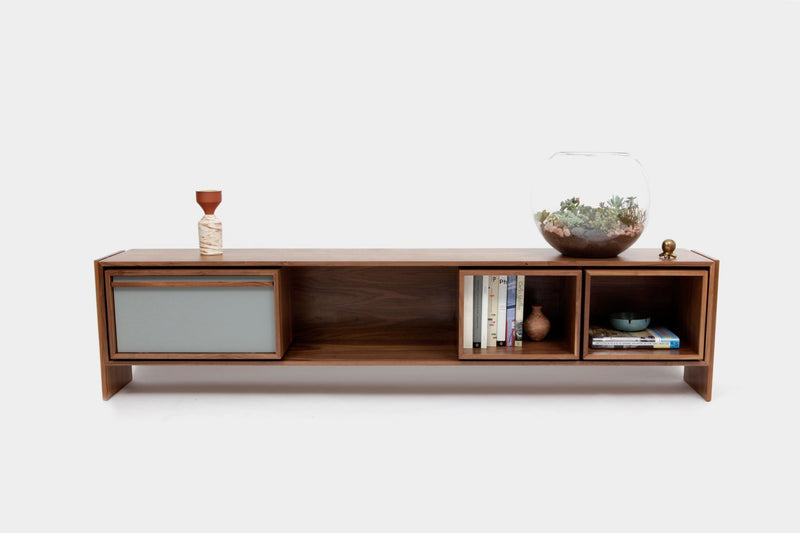 Low Unit - Artless - Sideboards + Cabinets - Medium - Orange Lacquer - HORNE