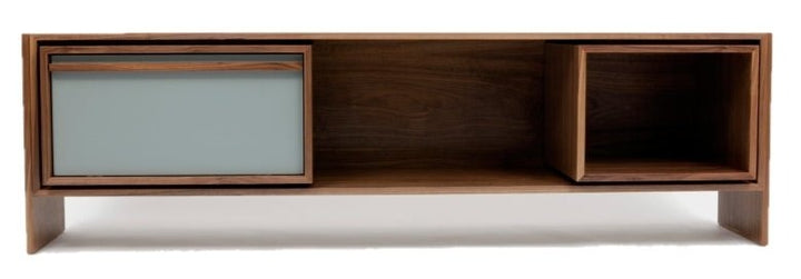 Low Unit - Artless - Sideboards + Cabinets - Medium - Battleship Grey Lacquer - HORNE