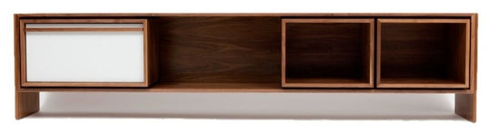 Low Unit - Artless - Sideboards + Cabinets - Large - Grey Lacquer - HORNE