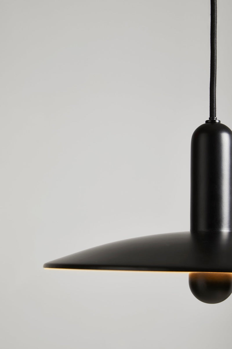 LU Pendant - Woud - Pendants - Small + Taupe - HORNE