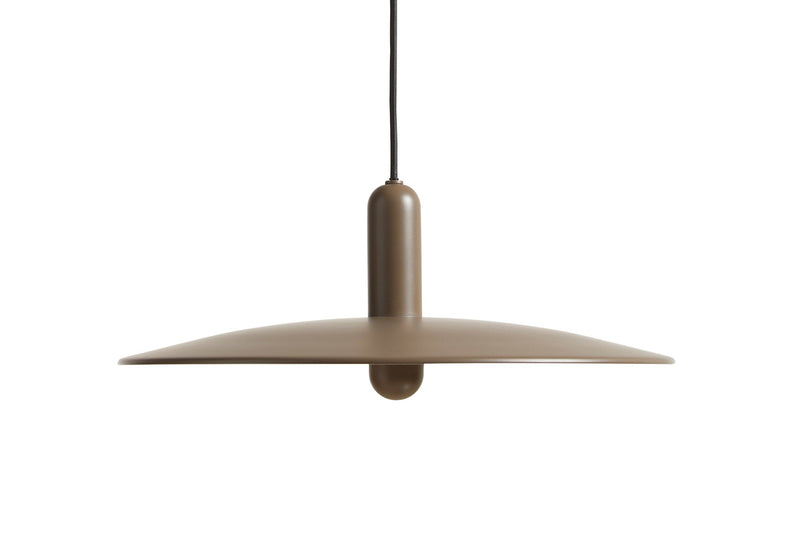 LU Pendant - Woud - Pendants - Small + Taupe - HORNE