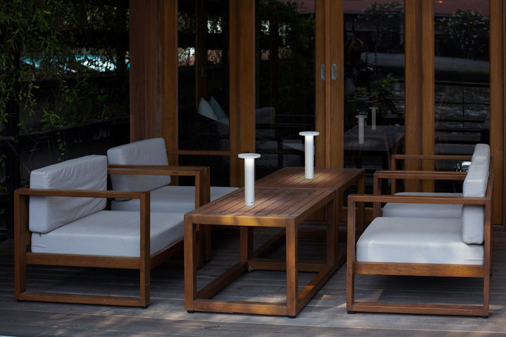 Luci Table Lamp - Pablo Designs - Table + Task - Matte White - HORNE