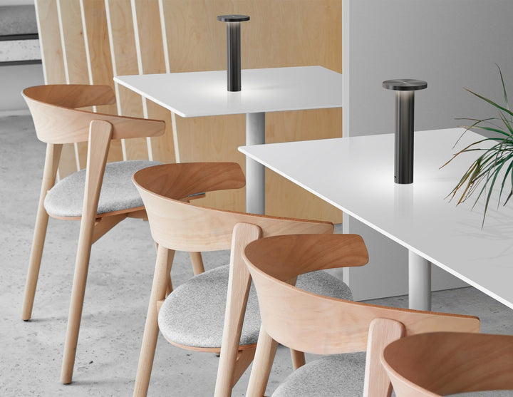 Luci Table Lamp - Pablo Designs - Table + Task - Matte White - HORNE