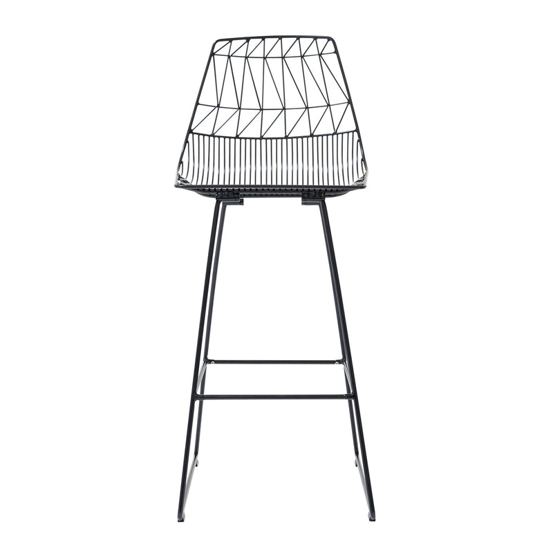 Lucy Bar Stool - Set of 2 - Bend Goods - Outdoor Furniture - Black - HORNE