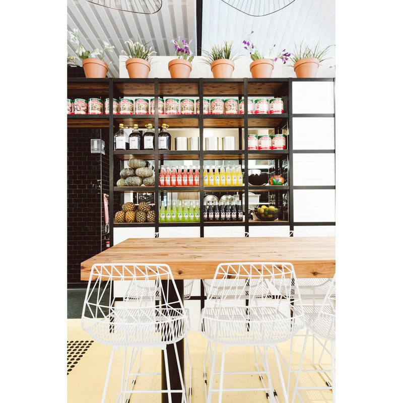 Lucy Counter Stool - Set of 2 - Bend Goods - Outdoor Furniture - Black - HORNE